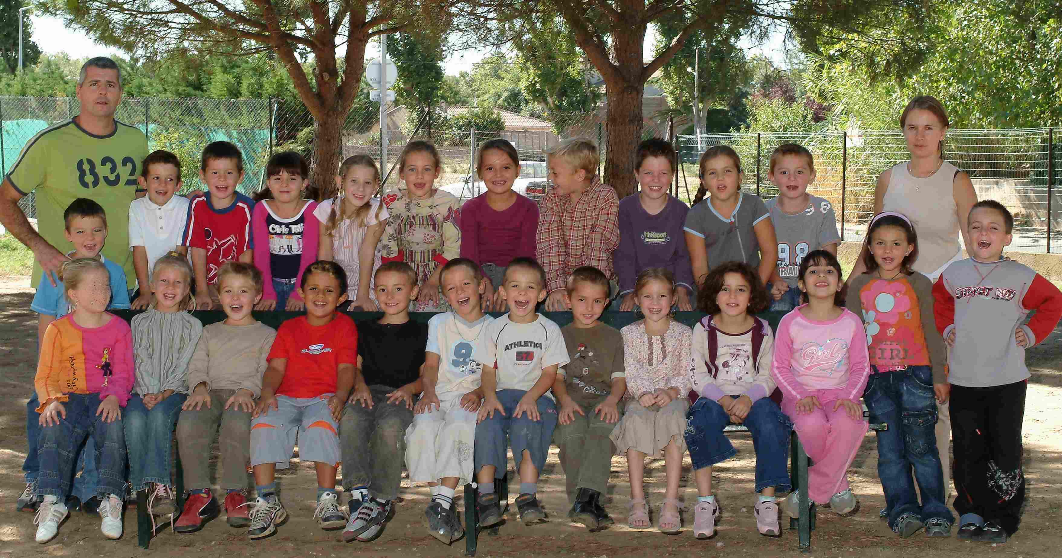 Notre classe au dbut de l'anne... Cliquez pour nous voir en plus grand !